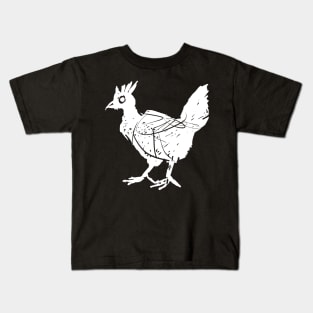 Minimal Chicken Kids T-Shirt